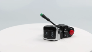Light Handlebar Controller Switch E-scooter Turn Signals On/Off Button Suitable for Kugoo M4 Skateboard
