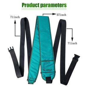 Adjustable Bed Restraint Strap Fall Prevention Wheelchair Belt Safety Belt for Elderly Care Harness