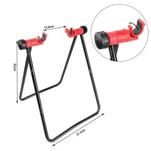 Giá đỗ xe đạp chữ U giúp dựng đứng xe đạp sửa ᴄhữa bảo dưỡng xe đạp với khung kim loại núm nhựa ABS (1 cỡ điều chỉnh) - MLH