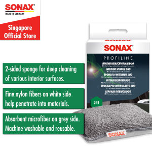 Sonax Profiline Interior Sponge Duo (2 in 1 Scrub Pad)