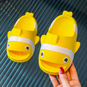 【TinaHao】Girl Fashion Slipper With The Baby Cute Clown Fish Girls Shoes Kids Slippers Slip