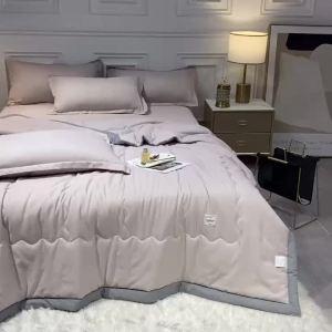 ผ้านวมน้ำหนักเบาและระบายอากาศได้ดีในฤดูร้อน ผ้านวมปรับอากาศ 3.5 ฟุต 5 ฟุต 6 ฟุต 6.5 ฟุต