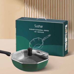 Wajan Bentuk Octagonal Anti Lengket Utk Penggorengan/Octagonal Fry pan