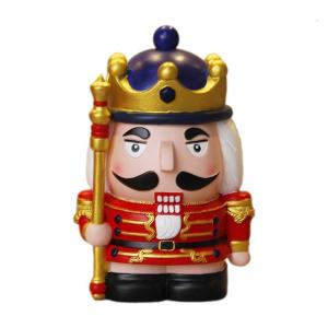 Festives Nutcrackers Money Banks Traditional Resins Christmas Decoration and Saving Encouragement