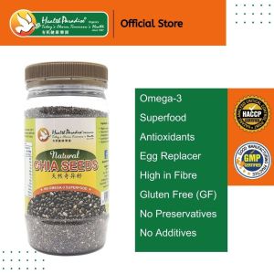 Health Paradise Natural Chia Seeds 250g gluten free seed Omega-3 superfood