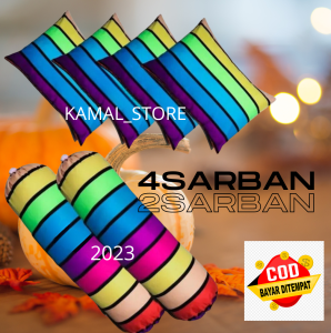 1set Sarung bantal tidur sarung bantal guling dewasa murah ISI 6pcs dan 4pcs