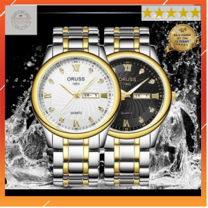 Đồng Hồ Nam Chống Xước Chống Nước ORUS Tặng Kèm Vòng Tỳ Hưu Và pin Xịn BẢO HÀNH 12 THÁNG