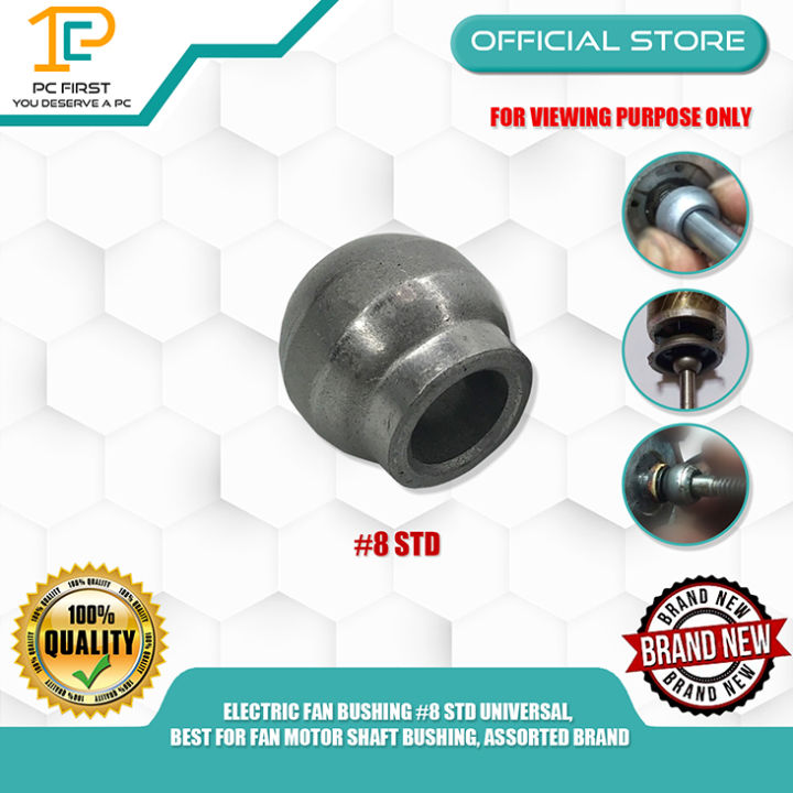 ELECTRIC FAN BUSHING 8 STD UNIVERSAL, BEST FOR FAN MOTOR SHAFT BUSHING, ASSORTED BRAND Lazada PH