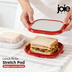 Joie Silicone Lunch Box Portable Sandwich Toast Bento Box Food Container Snack Box Picnic School Office Camping Breakfast2026