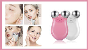 Mini microcurrent face lifting machine facial wrinkle remover device Beauty Massager Skin Tightening Rejuvenation Spa USB Charging