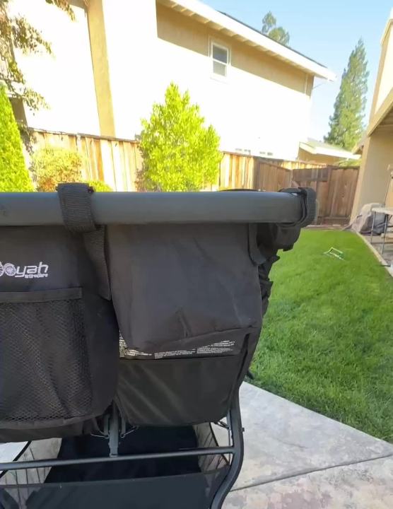 Double Stroller Organizer for Bob Duallie and Baby Jogger CityGT