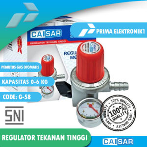 Regulator Gas Tekanan Tinggi Caisar Non Meter QRH-08 Regulator Tekanan QRH-08 Caisar PE 1