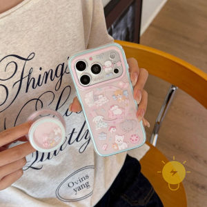 For iPhone 17 Pro Max Case Magnetic with Griptok TPU Cat Elephant Phone Case For 16 15 Cover Aesthetic Korean Cute