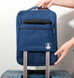 Túi Giày 3 Ngăn gắn vali du lịch chống thấm nước tiện dụng