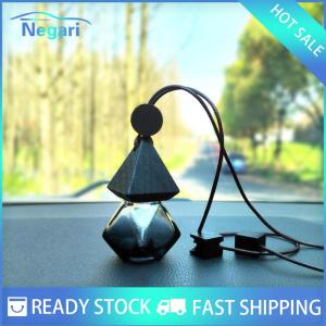 NG Motor✨ COD ✨ Car 1Pc Black Three Piece Set Beads Car Mounted Perfume Empty Bottle Pendant Fragrance Oil Diffuser Rearview Mirror Car Interior