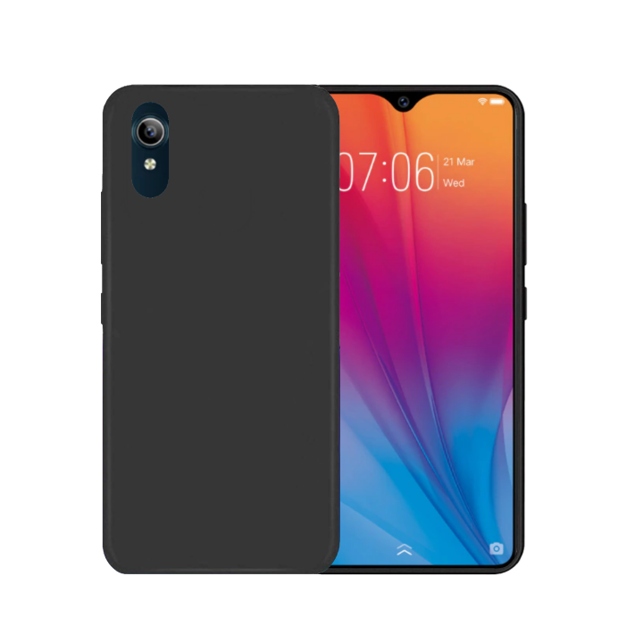 Vivo Y91c X-Level Slim Case Rubberized Matte Finish (Black