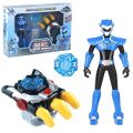 Mini Force Transformation Super Dinosaur Power Toy with Sound and Light MiniForce X Simulation Animation Summoner Mini Agent Toy. 