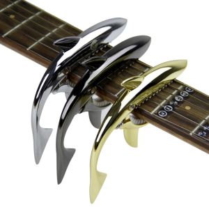 Capo Cá Mập GC-02 - Capo Guitar Acoutic  Ukulele Hợp Kim Kẽm Siêu Bền Chắc ( Tặng Kèm Túi Đựng)