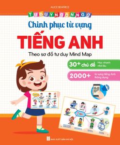 Sách - Chinh Phục Tiếng Anh Từ Vựng - Theo Sơ Đồ Tư Duy Mind Map (Dành Cho Trẻ 2-10 Tuổi)