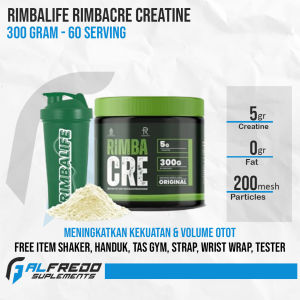 Rimbalife Rimbacre 300gr Unflavored Rimba Cre  Creatine Menambah Kekuatan dan Volume Otot ATP