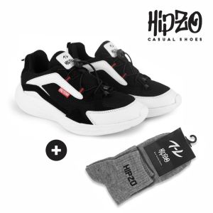 HIPZO Sepatu Pria Hipzo H02  KAOS KAKI RANDOM 100% ORIGINAL Untuk Jogging