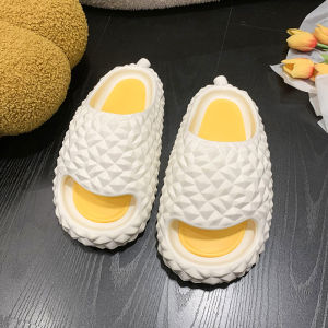 PiShops  ใหม่🍯รองเท้าแตะแฟชั่น รองเท้าแตะแบบสวม น้องทุเรียนสุดน่ารักน่าใจ พื้นหนา นิ่มสุดๆ ใส่สบายๆในวันเบาๆ จะเดินเล่นหรือใส่ในบ้านก็น่ารักสดใจ พร้อมส่งต่อความสดใสแล้ววันนี้☕️