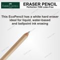 Faber-Castell Eraser Pencil Perfection 7058 - Latex Free. 