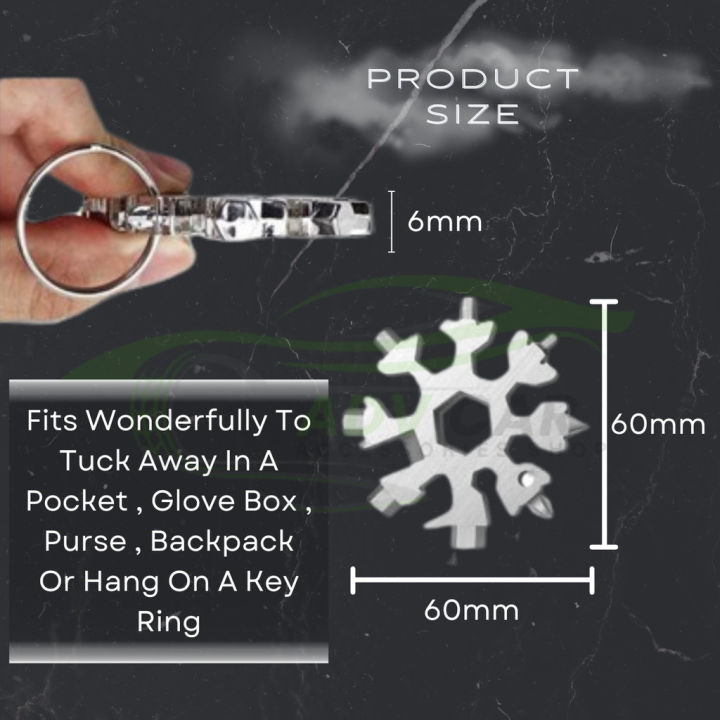 Screwdriver%20Keychain%2018%20in%201%20Multifunction%20Snowflake%20Snow%20Wrench%20Portable%20Bike%20Camp%20Hiking%20Repair%20Tool%20Outdoor%20Spanner%20-%20Image%208