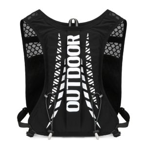 Lightweight Running Backpack Women Men Marathon Mountaineering Bike Hiking Trail Vest New Design Waterproof Hydration Backpack Vest Stylish Trail Running Outdoor Riding Bicycle Bags