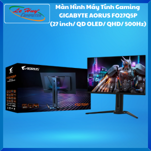 Màn Hình Máy Tính Gaming GIGABYTE MO27Q2/ FO27Q5P (27 inch/ QD OLED/ QHD/ Có Loa) - Hàng Chính Hãng
