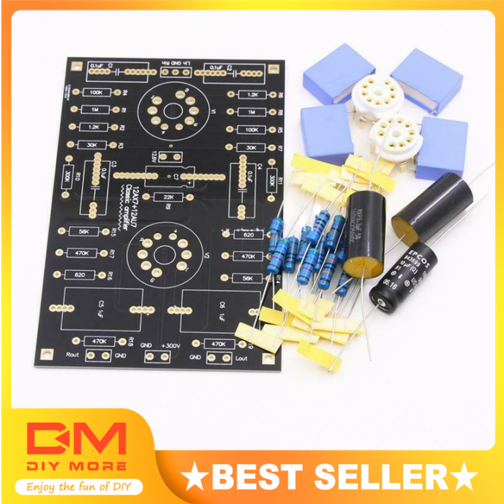 The latest version Classic Circuit Tube Preamplifier Preamp Board DIY ...