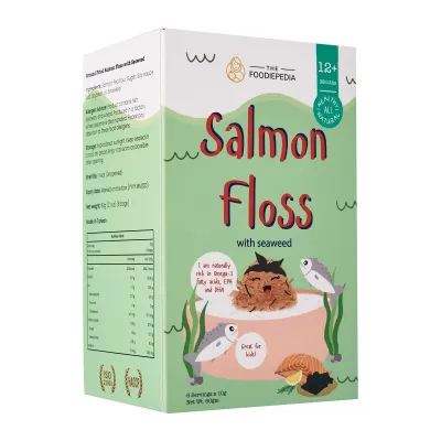The Foodiepedia Kids Salmon Floss (With Seaweed)