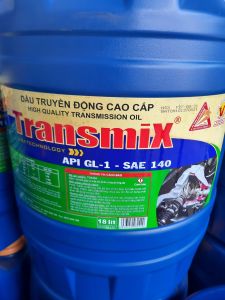 Nhớt bánh răng truyền động - Transmix 140 API GL-1 - can 18 L thương hiệu mekong  giá cực sốc hàng việt nam chất lượng cao được nhiều người tiêu dùng bình chọn