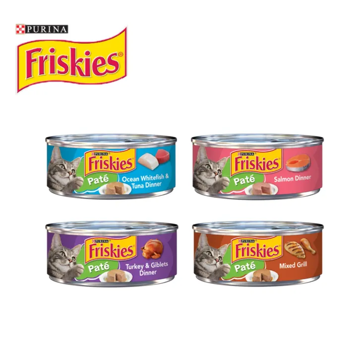 Purina Friskies Wet Cat Food 155g Treats Pate Mariners Catch