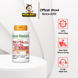 Viên Uống Canxi Hữu Cơ Dear Natura Asahi Nhật Bản Hộp 180 Viên