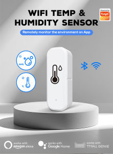 WiFi Smart Temperature and Humidity Sensor Wireless Indoor Hygrometer for Home Automation