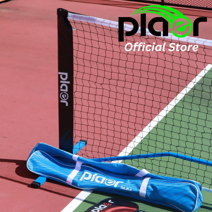 PLAER Portable Pickleball Net - Pickleball Nets Designed for All Weather Conditions with Steady Metal Frame and Strong