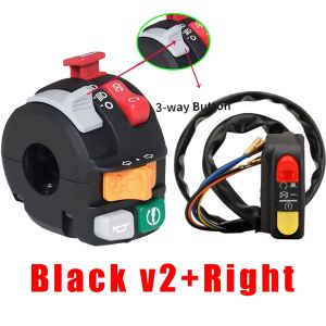 Play and Plug Domino Honeywell Switch Left & Right Handle Bar Mount V1/V2 Universal Made in Italy