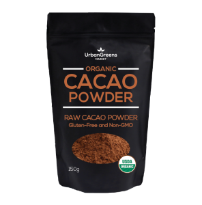US & EU Certified Organic Cacao Powder: 100% Pure & Natural Superfood