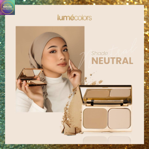 Bedak padat lumecolors compact powder makeup wajah oil control original BPOM