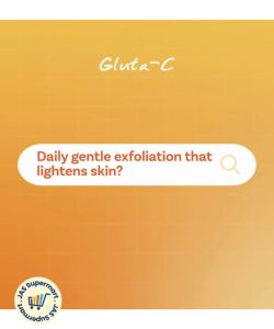 Gluta-C Intense Whitening Body Scrub 250g – Exfoliating Body Scrub for Smoother & Brighter-Looking
