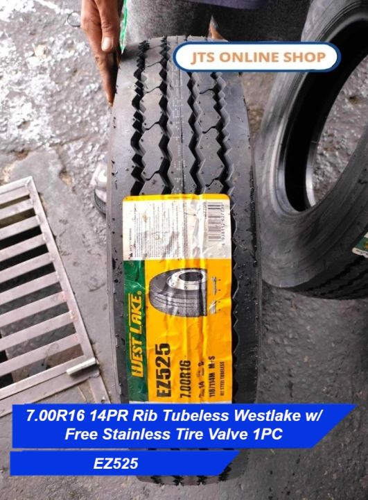 Firestone 7.00R16 Inner Tube - TR13 Straight Valve Stem For Light Truck & Trailer Tires