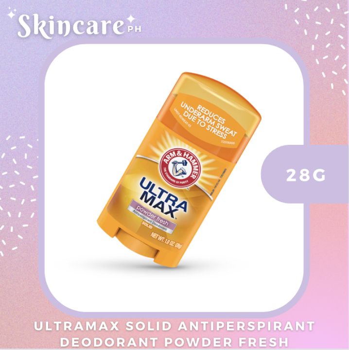 ARM & HAMMER ULTRAMAX Solid Antiperspirant Deodorant Unscented 73g