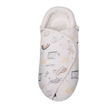 [Teeker]Newborn Baby Swaddle Wraps Cotton Four Seasons Sleeping Bags Cartoon Anti Startle Anti Kick 360° Wrapped 30x60CM Bed Accessories For Neonate Infant 0-3 Months