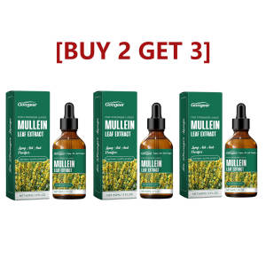 Organic Mullein Leaf Extract Xufei Baogan Capsule Qingfei Drops Qingfei Xinqinggan Baoxi Drops Fat-burning Lean Body (60 ml)