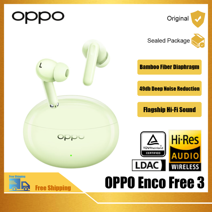 OPPO Enco Free 3【New Arrivals】True Wireless Active Noise