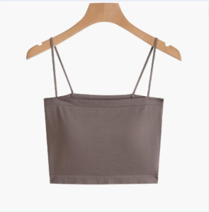 karabl shop  บราสายเดี่ยว บราไรขอบ เสื้อชั้นใน มีฟองน้ำในตัว แบบครึ่งตัว