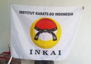 Bendera INKAI Institut Karate Do Indonesia Rumbai