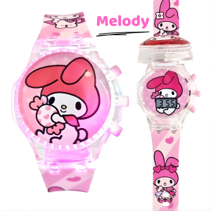 Đồng Hồ Điện Tử Đeo Tay Iron Man Hình Siêu Nhân | Người Nhện | Batman Có Nhạc Và Đèn Phát Sáng