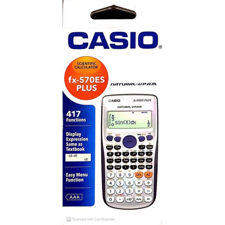 CASIO Scientific FX 570 Calculator MS EX Lazada
